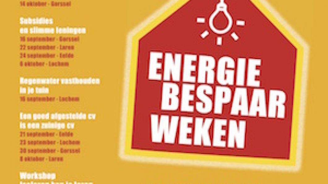 Poster Lochem Energie EnergieBespaarWeken najaar 2020