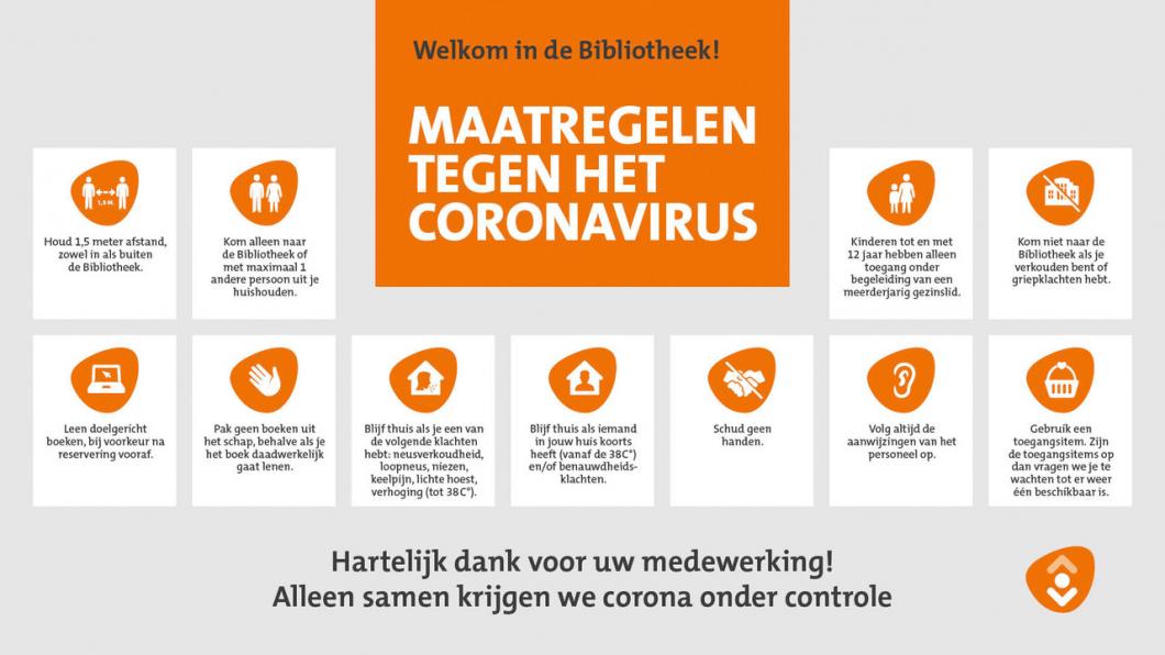 Lochem - Bibliotheek in coronatijd