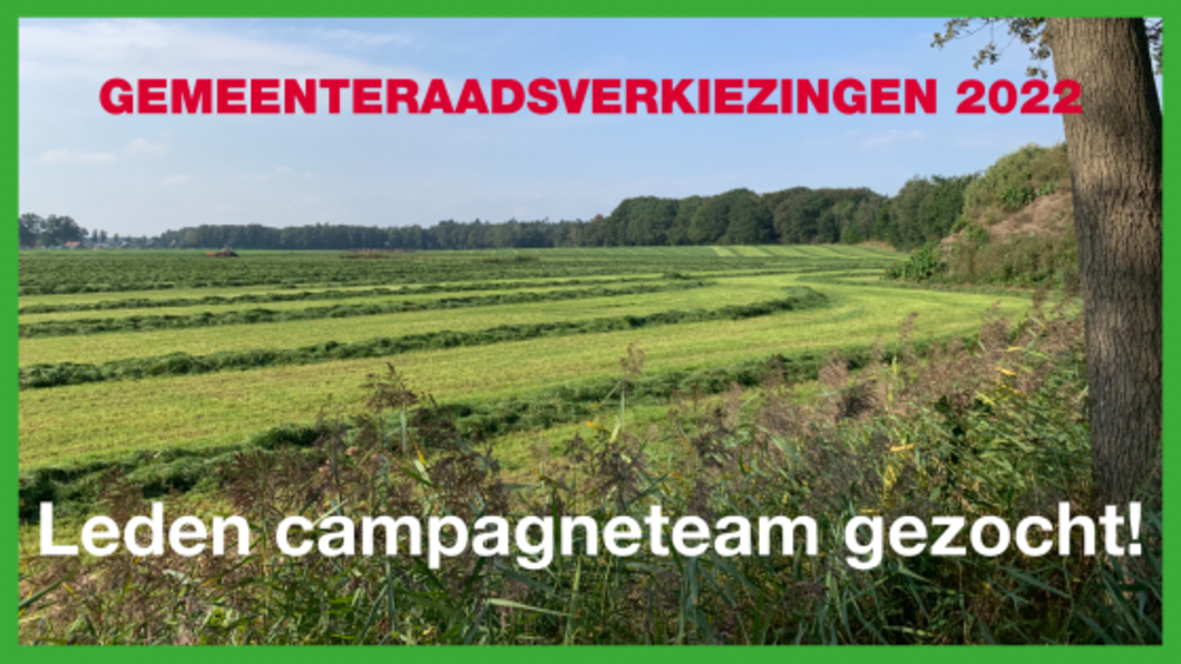 Lochem - campagneteamleden gezocht