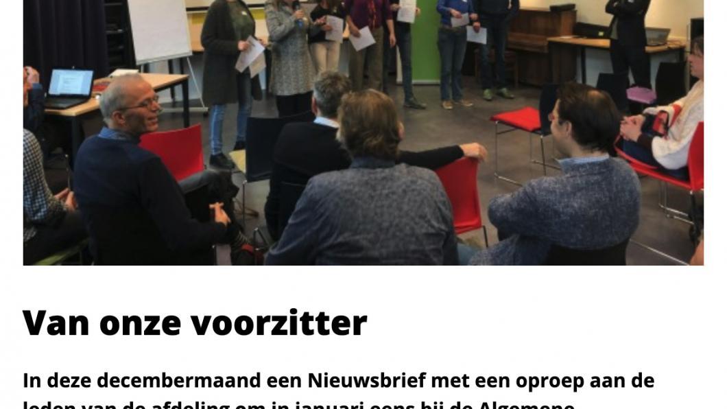 Nieuwsbrief 2019 december